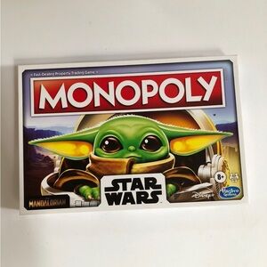 Hasbro Star Wars Monopoly Game baby yoda brand new